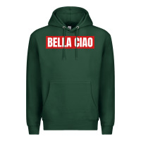Sports Green bella ciao tshirt for casa song lovers  men women tshirt t shirt Premium Hoodie - FloraArt