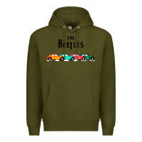 Army Green beetles Premium Hoodie - FloraArt