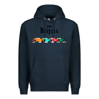 Navy beetles Premium Hoodie - FloraArt