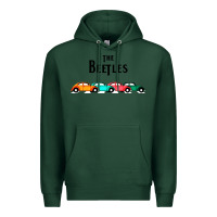 Sports Green beetles Premium Hoodie - FloraArt