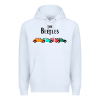 White beetles Premium Hoodie - FloraArt