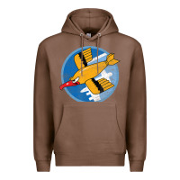 Chestnut Ww2 91St Bomb Squadron Flying Fortress Soaring Bird Patch Premium Hoodie - FloraArt