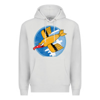 Dove Grey Ww2 91St Bomb Squadron Flying Fortress Soaring Bird Patch Premium Hoodie - FloraArt
