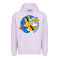 Lilac Ww2 91St Bomb Squadron Flying Fortress Soaring Bird Patch Premium Hoodie - FloraArt