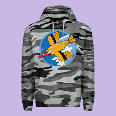 Ww2 91st Bomb Squadron Flying Fortress Soaring Bird Patch Premium Hoodie Designed By Floraart