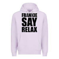 Lilac Frankie Say Relax Essential Premium Hoodie - FloraArt