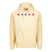 Pina Colada she's a good girl, she's loves her mama, loves jesus t shirt Premium Hoodie - FloraArt