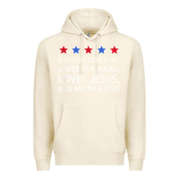 Tofu she's a good girl, she's loves her mama, loves jesus t shirt Premium Hoodie - FloraArt