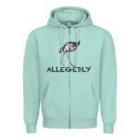 Seafoam allegedly Zipper Hoodie - Bettercallsaul