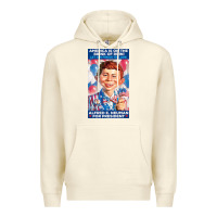 Sandshell alfred e. neuman for president Premium Hoodie - FloraArt