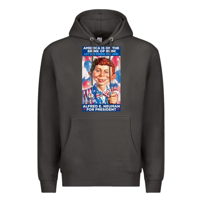 Alfred E. Neuman For President Premium Hoodie by FloraArt | Teevron