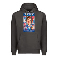 Smoke alfred e. neuman for president Premium Hoodie - FloraArt