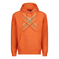Carrot retro vintage drummer tshirt 70s 80s distressed drum sticks long sleev Premium Hoodie - FloraArt