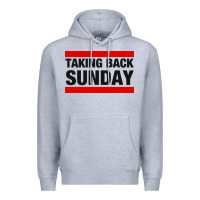 Heather Grey TAKING BACK SUNDAY Premium Hoodie - FloraArt