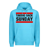 Ocean Blue TAKING BACK SUNDAY Premium Hoodie - FloraArt