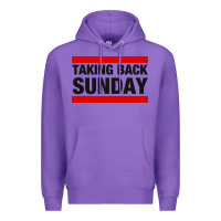 Purple TAKING BACK SUNDAY Premium Hoodie - FloraArt