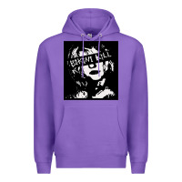 Purple Vintage Bikini Kill Women Classic Premium Hoodie - FloraArt