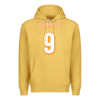 Antique Gold Burrow Jersey Premium Hoodie - FloraArt