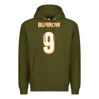 Army Green Burrow Jersey Premium Hoodie - FloraArt