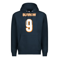 Navy Burrow Jersey Premium Hoodie - FloraArt