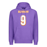 Purple Burrow Jersey Premium Hoodie - FloraArt