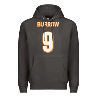 Smoke Burrow Jersey Premium Hoodie - FloraArt