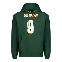 Sports Green Burrow Jersey Premium Hoodie - FloraArt