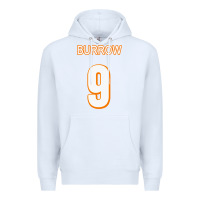 White Burrow Jersey Premium Hoodie - FloraArt