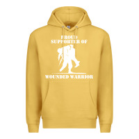 Antique Gold wounded warrior Premium Hoodie - FloraArt