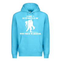 Ocean Blue wounded warrior Premium Hoodie - FloraArt