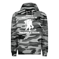 Slate Camo wounded warrior Premium Hoodie - FloraArt