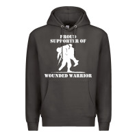 Smoke wounded warrior Premium Hoodie - FloraArt