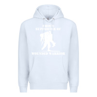 White wounded warrior Premium Hoodie - FloraArt