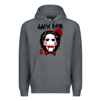 Rock Billy Puppet Saw Jigsaw Inspired Premium Hoodie - FloraArt