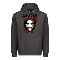 Smoke Billy Puppet Saw Jigsaw Inspired Premium Hoodie - FloraArt