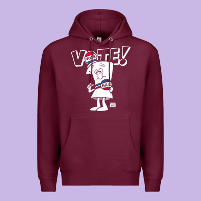 Schoolhouse Rock Vote With Bill With White Type T Shirt Premium Hoodie Designed By Floraart
