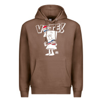 Chestnut schoolhouse rock vote with bill with white type t shirt Premium Hoodie - FloraArt