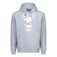 Heather Grey schoolhouse rock vote with bill with white type t shirt Premium Hoodie - FloraArt