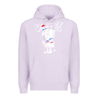 Lilac schoolhouse rock vote with bill with white type t shirt Premium Hoodie - FloraArt