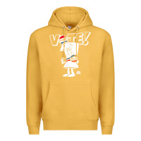 Mustard schoolhouse rock vote with bill with white type t shirt Premium Hoodie - FloraArt