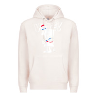 Pale Pink schoolhouse rock vote with bill with white type t shirt Premium Hoodie - FloraArt