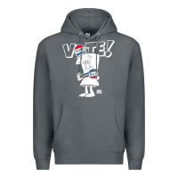 Rock schoolhouse rock vote with bill with white type t shirt Premium Hoodie - FloraArt