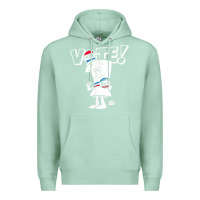 Seafoam schoolhouse rock vote with bill with white type t shirt Premium Hoodie - FloraArt
