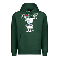 Sports Green schoolhouse rock vote with bill with white type t shirt Premium Hoodie - FloraArt