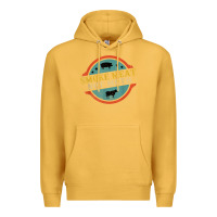 Mustard smoke meat not meth funny bbq grill lover meat lover retro Premium Hoodie - FloraArt