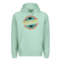 Seafoam smoke meat not meth funny bbq grill lover meat lover retro Premium Hoodie - FloraArt