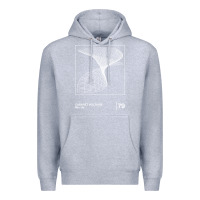 Heather Grey Cabaret Voltaire Minimal Style Graphic Artwork Design gift Premium Hoodie - FloraArt