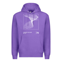 Purple Cabaret Voltaire Minimal Style Graphic Artwork Design gift Premium Hoodie - FloraArt