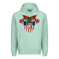 Seafoam United States, Military Academy Premium Hoodie - FloraArt