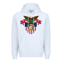 White United States, Military Academy Premium Hoodie - FloraArt